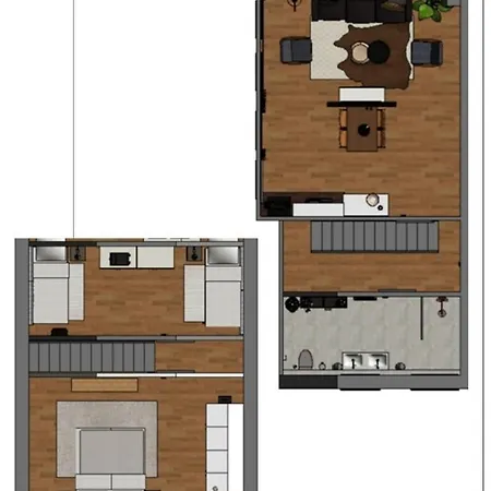 Q-Stall Apartments, Apartment Q5 بريلون